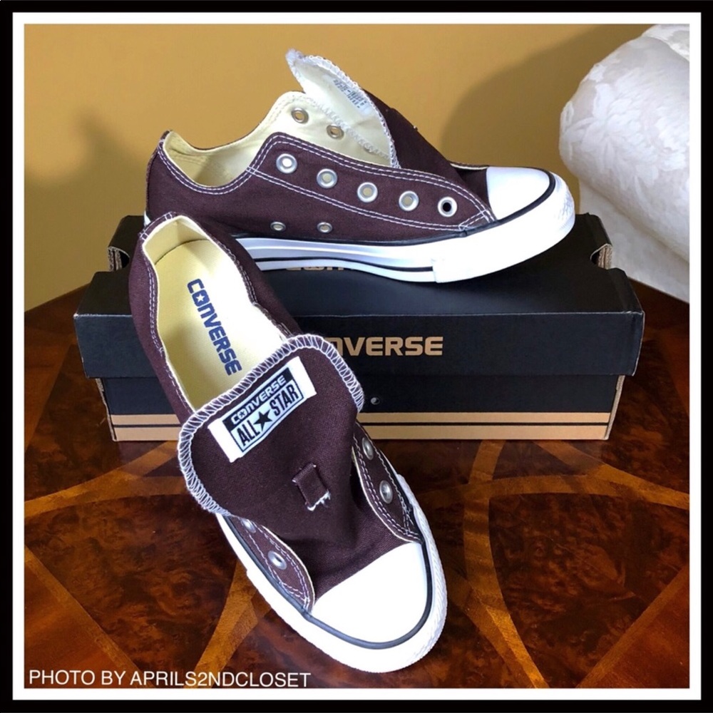 CONVERSE CHUCK TAYLOR LOW OX OXFORD SNEAKERS - Picture 3 of 8